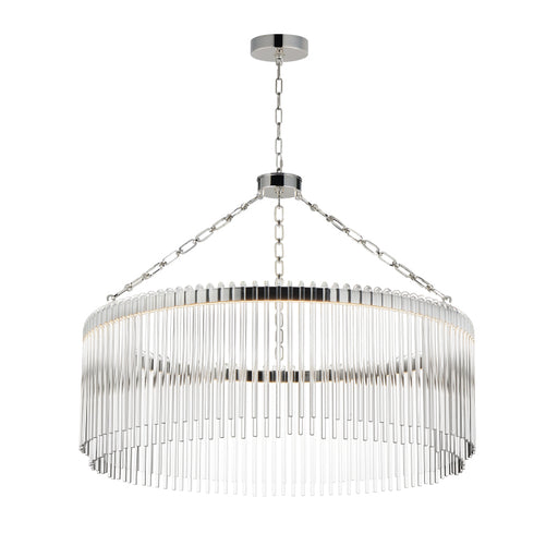 Maxim 38423 Jolie 1-lt 34" LED Pendant, 3CCT Selectable - Polished Nickel