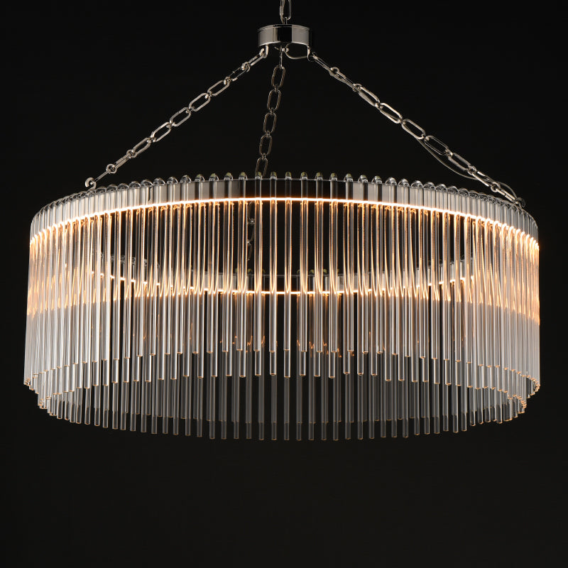 Maxim 38423 Jolie 1-lt 34" LED Pendant, 3CCT Selectable - Polished Nickel