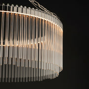 Maxim 38423 Jolie 1-lt 34" LED Pendant, 3CCT Selectable - Polished Nickel