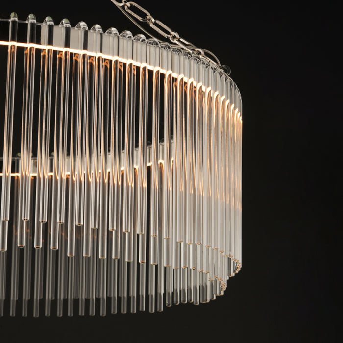Maxim 38423 Jolie 1-lt 34" LED Pendant, 3CCT Selectable - Polished Nickel