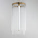 Maxim 38426 Jolie 1-lt 14" LED Pendant, 3CCT Selectable - Natural Aged Brass