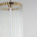 Maxim 38426 Jolie 1-lt 14" LED Pendant, 3CCT Selectable - Natural Aged Brass