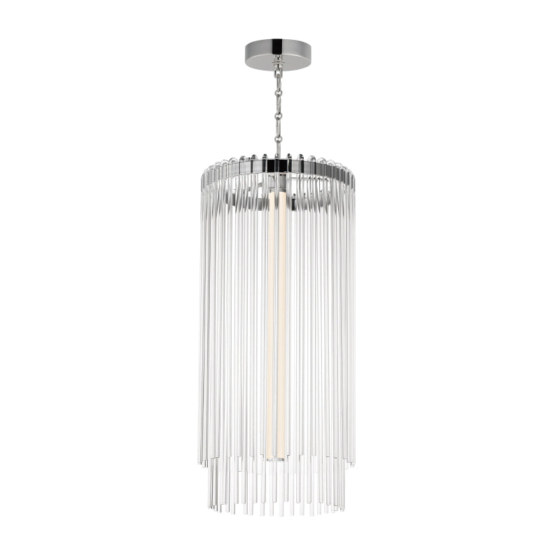 Maxim 38426 Jolie 1-lt 14" LED Pendant, 3CCT Selectable - Polished Nickel