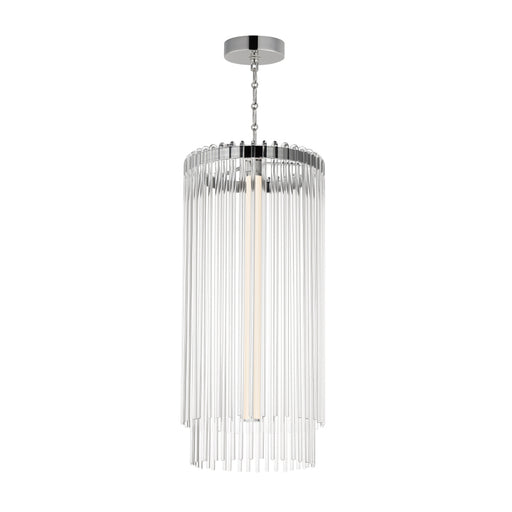 Maxim 38426 Jolie 1-lt 14" LED Pendant, 3CCT Selectable - Polished Nickel