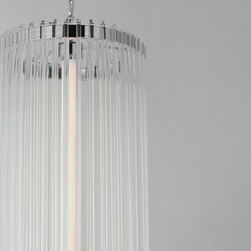 Maxim 38426 Jolie 1-lt 14" LED Pendant, 3CCT Selectable - Polished Nickel