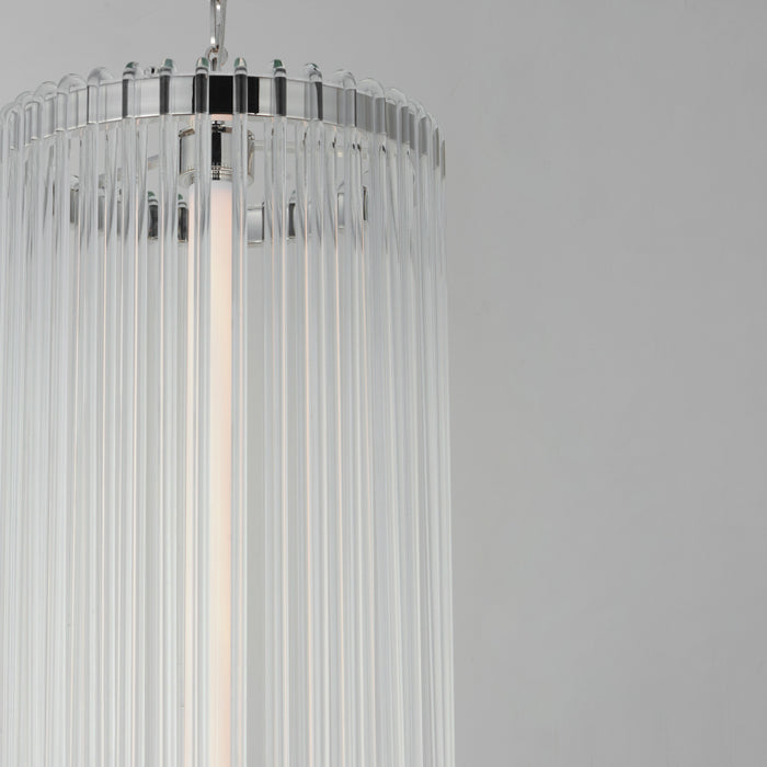 Maxim 38426 Jolie 1-lt 14" LED Pendant, 3CCT Selectable - Polished Nickel