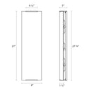 Sonneman 3878 Wave 5-lt 27" Vertical Bath Bar
