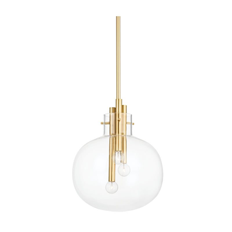Hudson Valley 3914 Hempstead 3-lt 14" Pendant