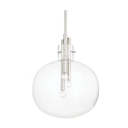 Hudson Valley 3918 Hempstead 3-lt 18" Pendant-Polished Nickel