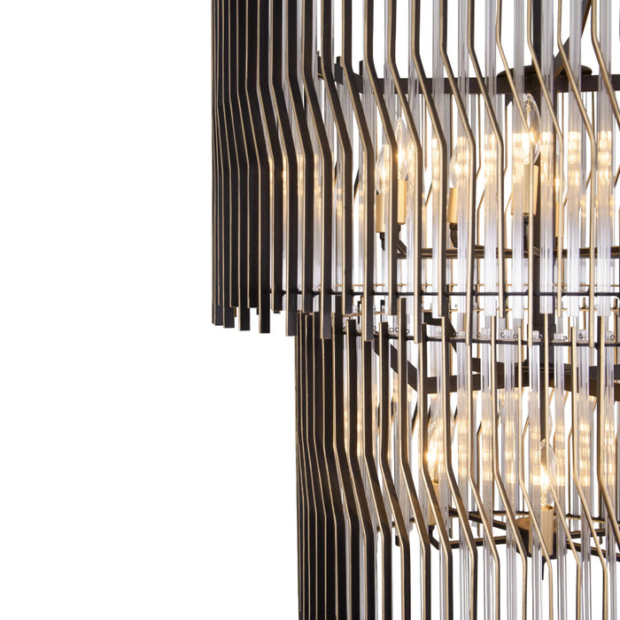Varaluz 393C14 Park Row 14-lt 32" Chandelier
