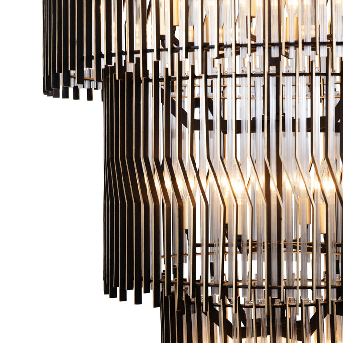 Varaluz 393C18 Park Row 18-lt 32" Chandelier
