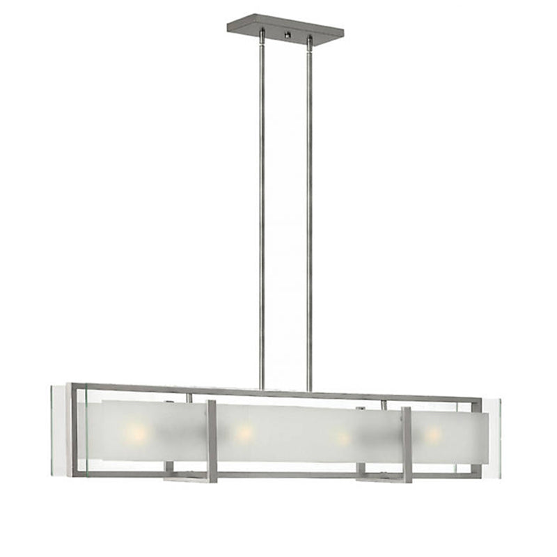 Hinkley 3996 Latitude 4-lt 42" LED Linear Chandelier