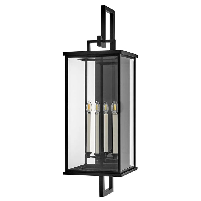 Hinkley 20019 Weymouth 4-lt 46" Tall LED Outdoor Wall Lantern - Black