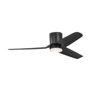 Visual Comfort 3CGHR56 Colgin 56" Ceiling Fan with LED Light Kit - Midnight Black