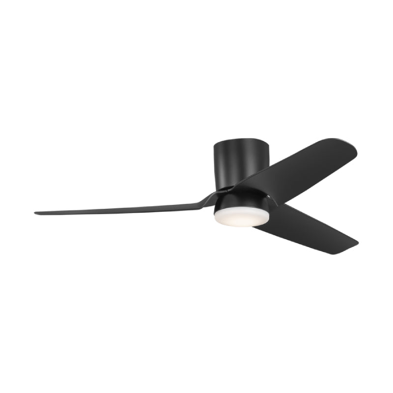 Visual Comfort 3CGHR56 Colgin 56" Ceiling Fan with LED Light Kit - Midnight Black