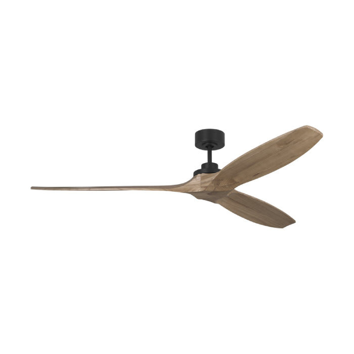 Visual Comfort 3CLNSM70 Collins Smart 70" Ceiling Fan - Midnight Black with Natural Honey Blades