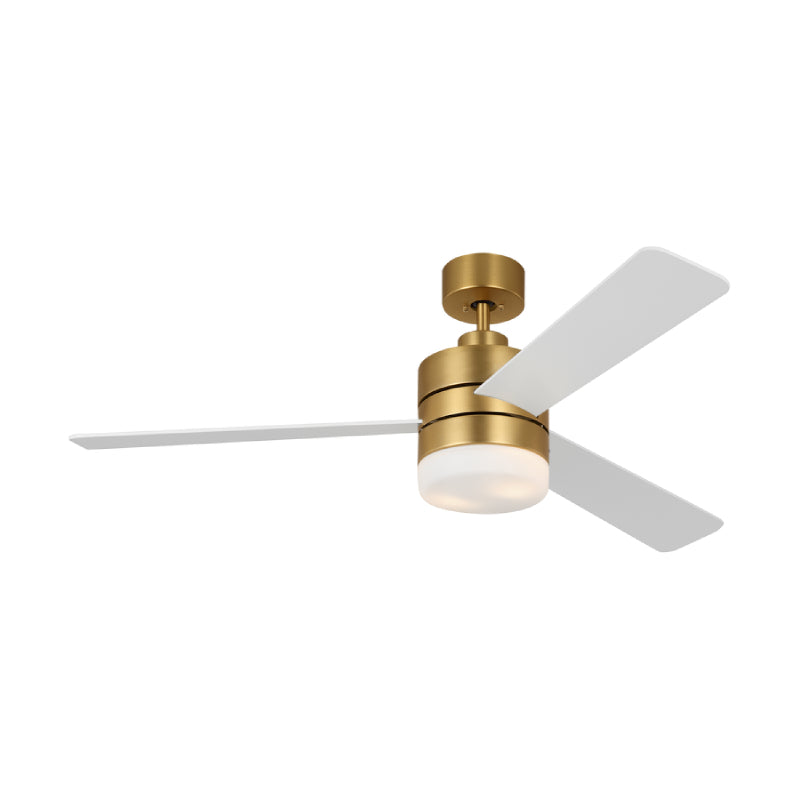 Generation Era 52" Ceiling Fan with LED Light Kit - Burnished Brass