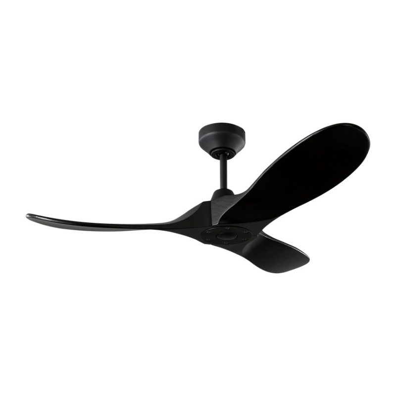 Visual Comfort 3MAVSM44 Maverick Smart 44" Ceiling Fan - Midnight Black/Midnight Black