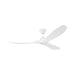 Visual Comfort Maverick Coastal 60" Indoor/Outdoor Ceiling Fan - Matte White