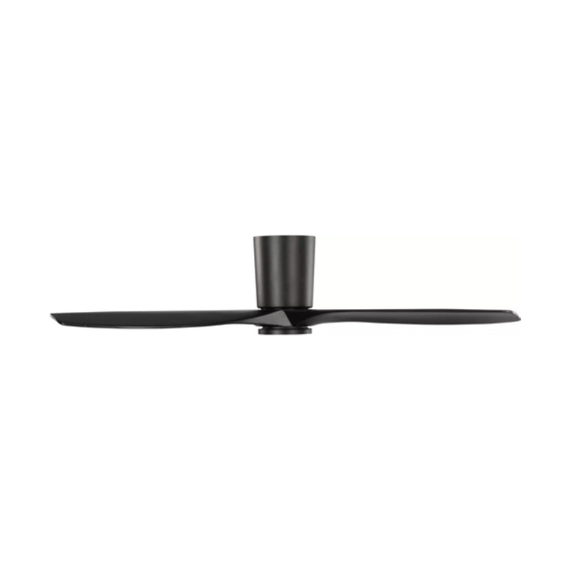 Visual Comfort 3SYRHSM52 Seyra Smart 52" Hugger Ceiling Fan with LED Light Kit-Midnight Black