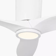 Visual Comfort 3SYRHSM52 Seyra Smart 52" Hugger Ceiling Fan with LED Light Kit-Matte White
