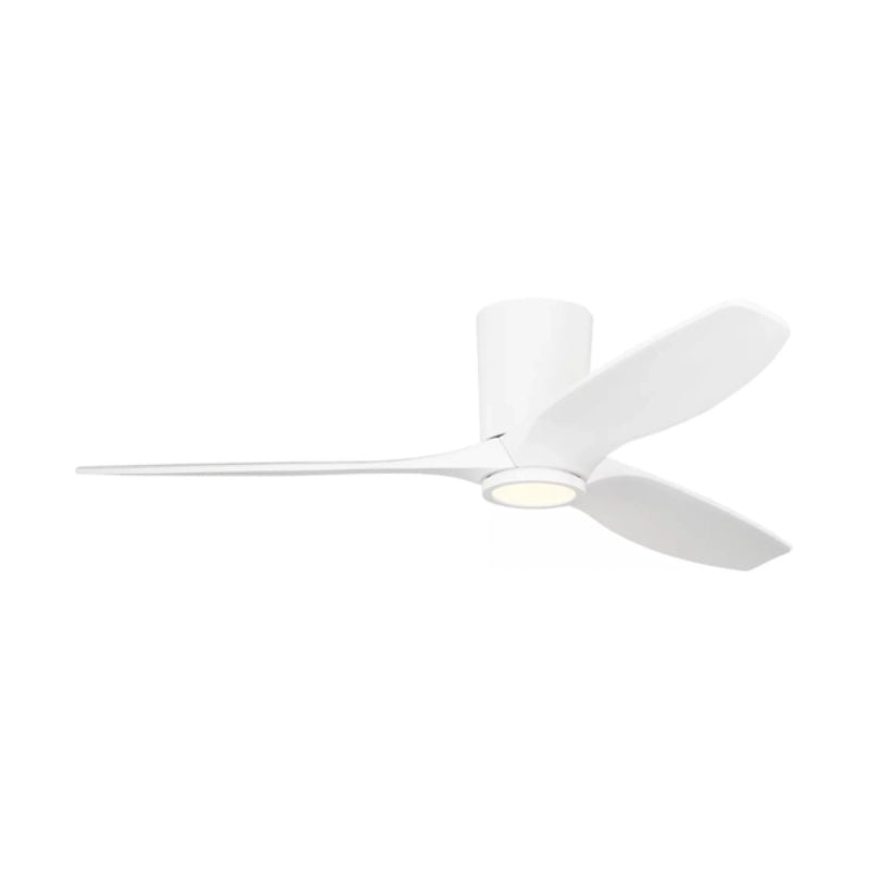Visual Comfort 3SYRHSM52 Seyra Smart 52" Hugger Ceiling Fan with LED Light Kit-Matte White