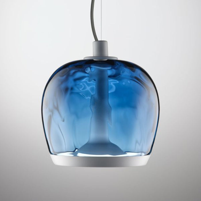 Leucos Aurelia Bold S22 2-lt 9" LED Pendant, Single Switch