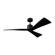 Monte Carlo Adler 52" Ceiling Fan - Matte Black with Matte Black