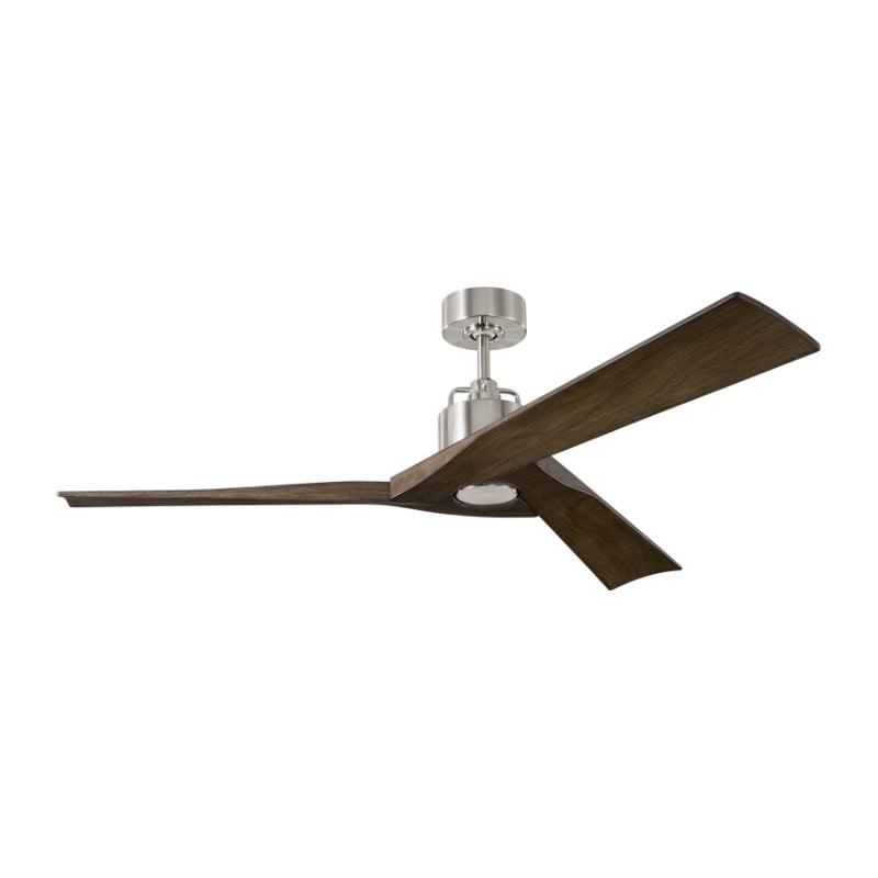 Monte Carlo Alma 52" Smart Ceiling Fan - Brushed Steel