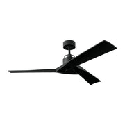 Monte Carlo Alma 52" Smart Ceiling Fan - Midnight Black/Midnight Black