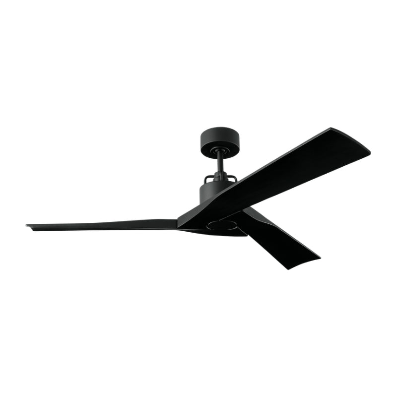 Monte Carlo Alma 52" Smart Ceiling Fan - Midnight Black/Midnight Black