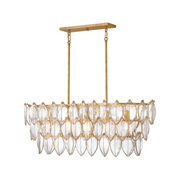 Fredrick Ramond FR32605 Amira 5-lt 45" LED Linear Pendant