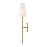 Hinkley 46951 Saunders 1-lt 30" Tall LED Wall Sconce - Lacquered Brass 