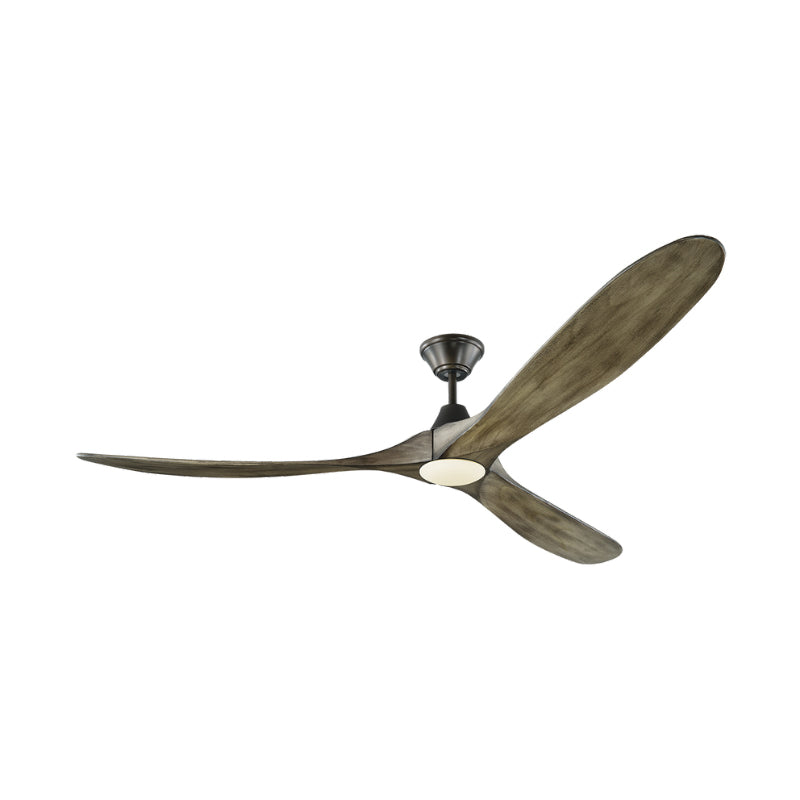 Visual Comfort Maverick 70" Ceiling Fan with LED Light Kit - Aged Pewter