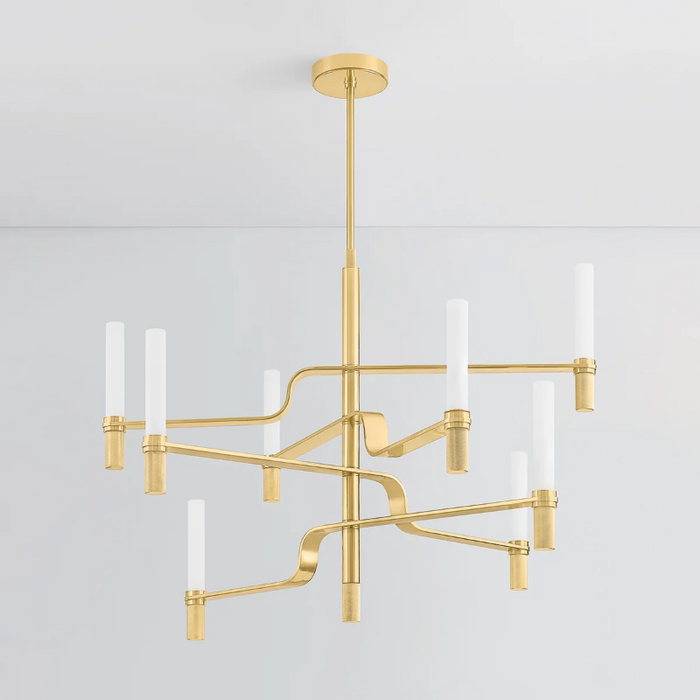 Hudson Valley 4008 Allentown 8-lt 48" LED Chandelier