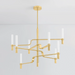 Hudson Valley 4008 Allentown 8-lt 48" LED Chandelier
