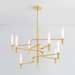 Hudson Valley 4008 Allentown 8-lt 48" LED Chandelier