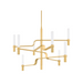 Hudson Valley 4008 Allentown 8-lt 48" LED Chandelier