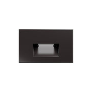 WAC 4011 LED Horizontal Step Light Colorscaping - Bronze on Brass