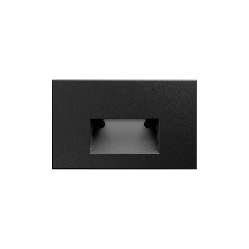 WAC 4011 LED Horizontal Step Light Colorscaping - Black on Aluminum