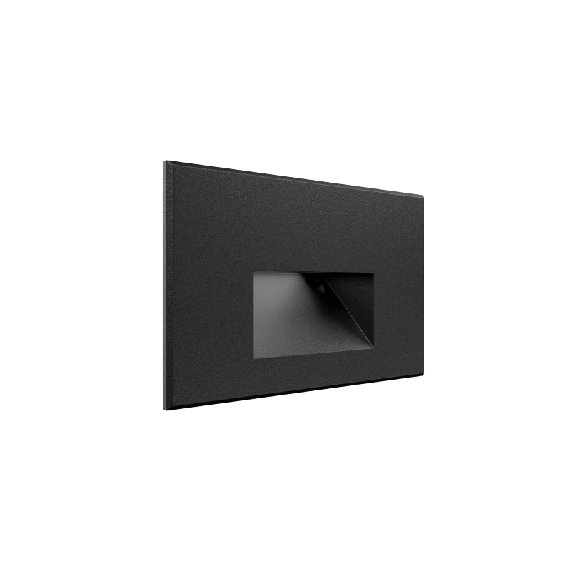 WAC 4011 LED Horizontal Step Light Colorscaping - Black on Aluminum