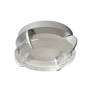 Hubbardton Forge 401213 Lustra 1-lt 12" LED Flush Mount/Wall Sconce - Sterling