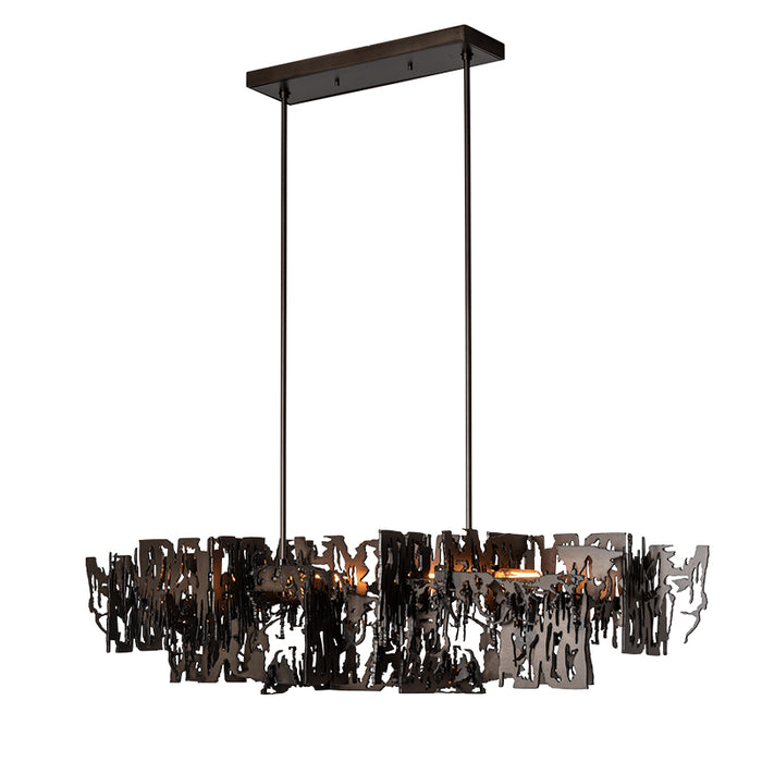 Hubbardton Forge 401310 Brutus 4-lt 43" Pendant