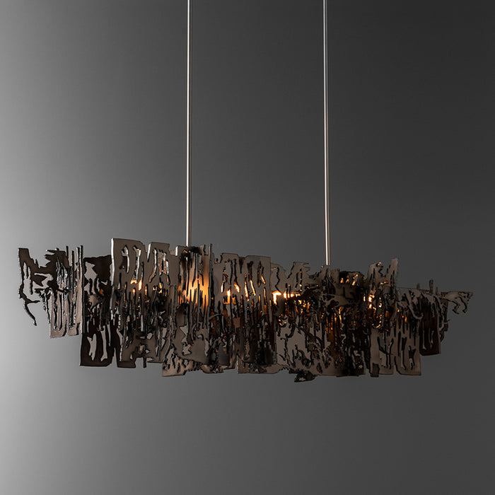 Hubbardton Forge 401310 Brutus 4-lt 43" Pendant