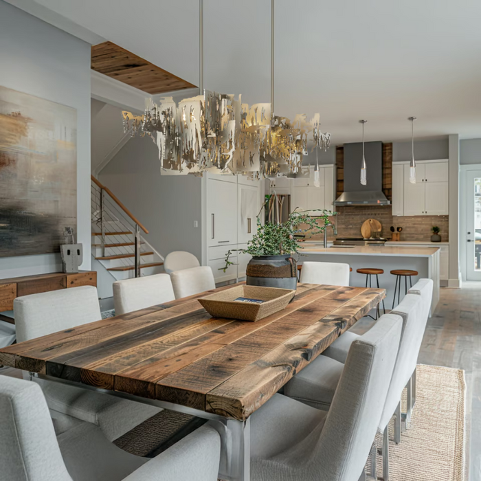 Hubbardton Forge 401311 Brutus 6-lt 63" Pendant