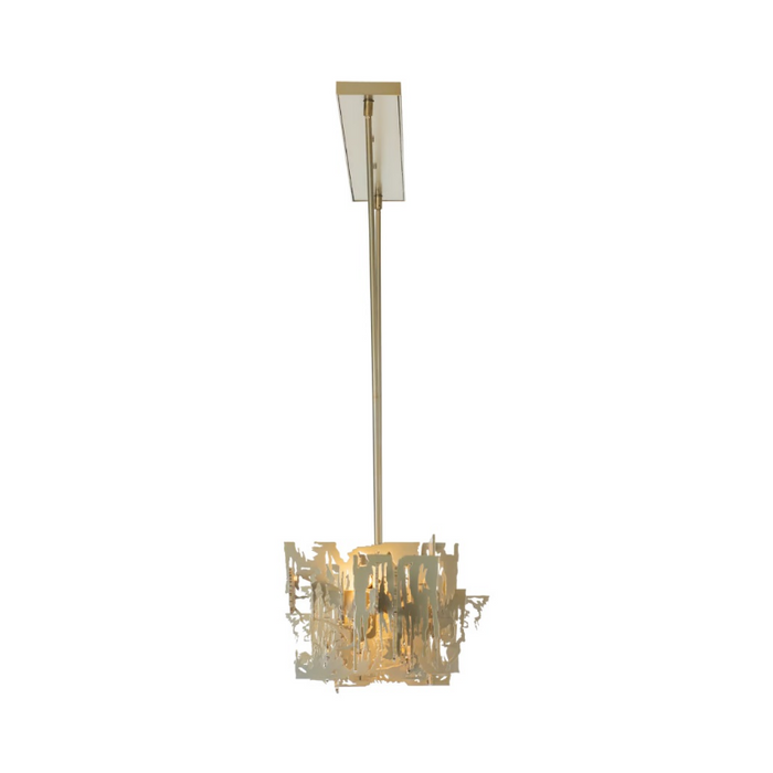 Hubbardton Forge 401311 Brutus 6-lt 63" Pendant - Modern Brass