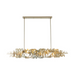 Hubbardton Forge 401311 Brutus 6-lt 63" Pendant - Modern Brass