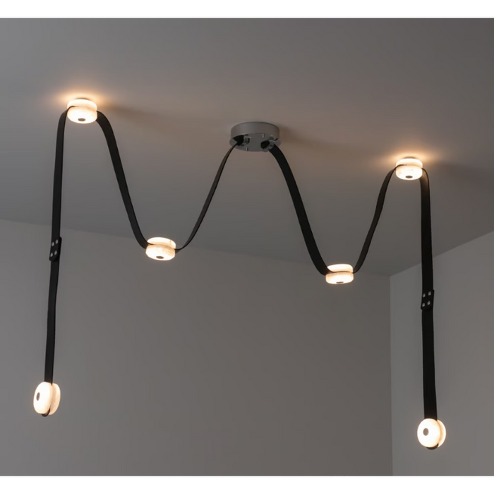 Hubbardton Forge 401315 SNAPS 6-lt 58" LED Pendant