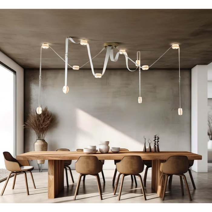 Hubbardton Forge 401316 SNAPS 12-lt 87" LED Pendant
