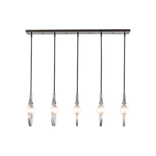 Hubbardton Forge 401319 Veneto 5-lt 53" LED Linear Pendant - Oil Rubbed Bronze